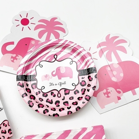 It's A Girl / Welcome Baby baby shower decorations - Picture 3 of 5